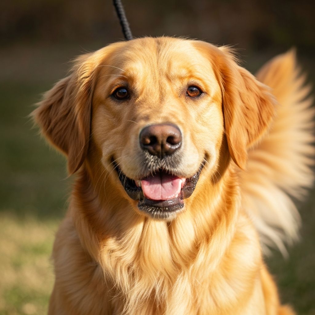 Happy groomed dog
