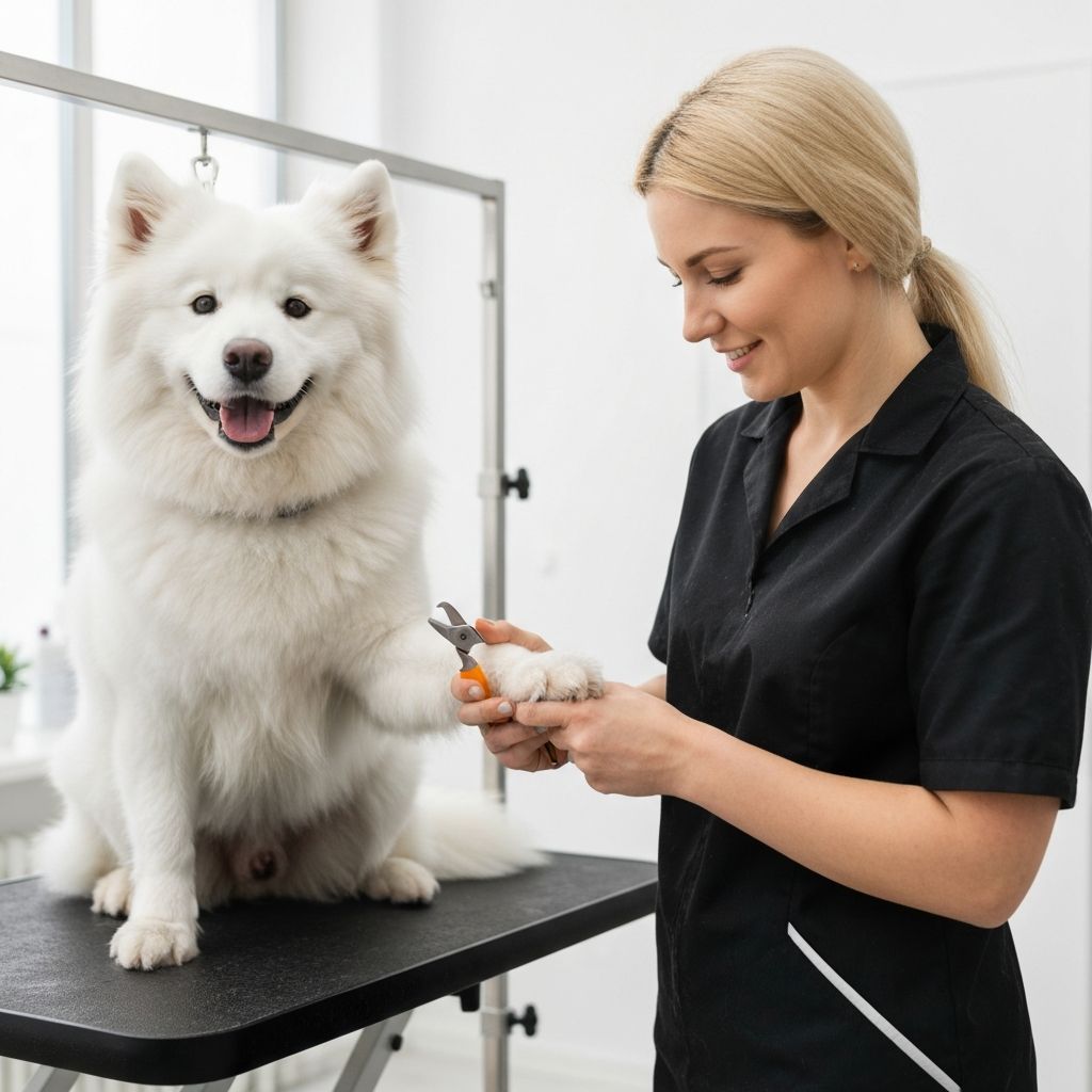 Professional nail trimming service