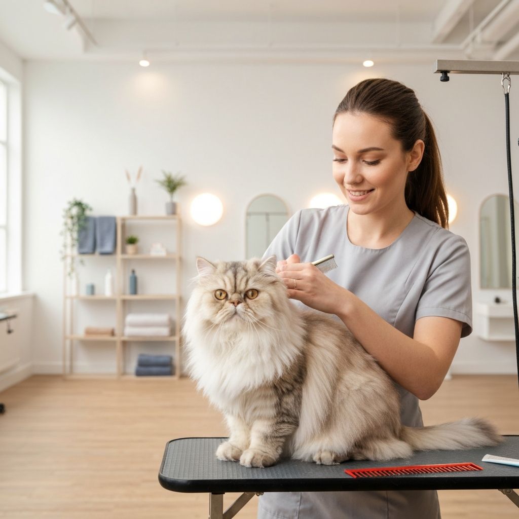 Cat Grooming services at Carlson Canine Camp